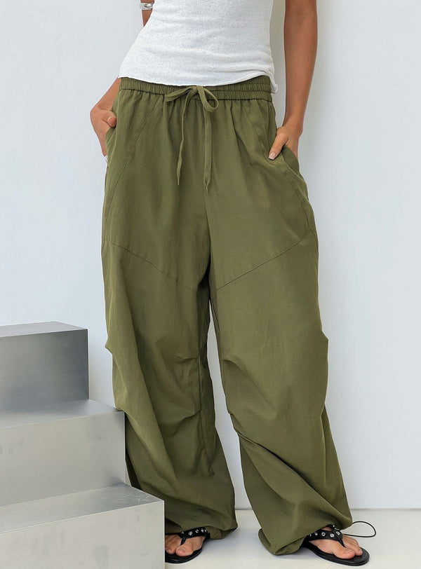 Mankind Baggy cargo kalhoty Zelená