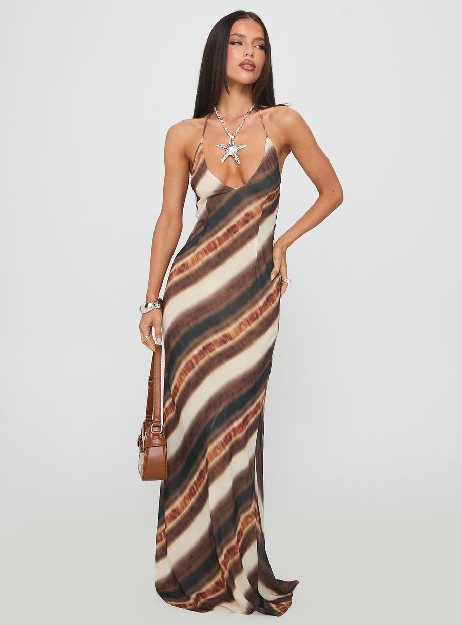 Esmira Halter Maxi Šaty