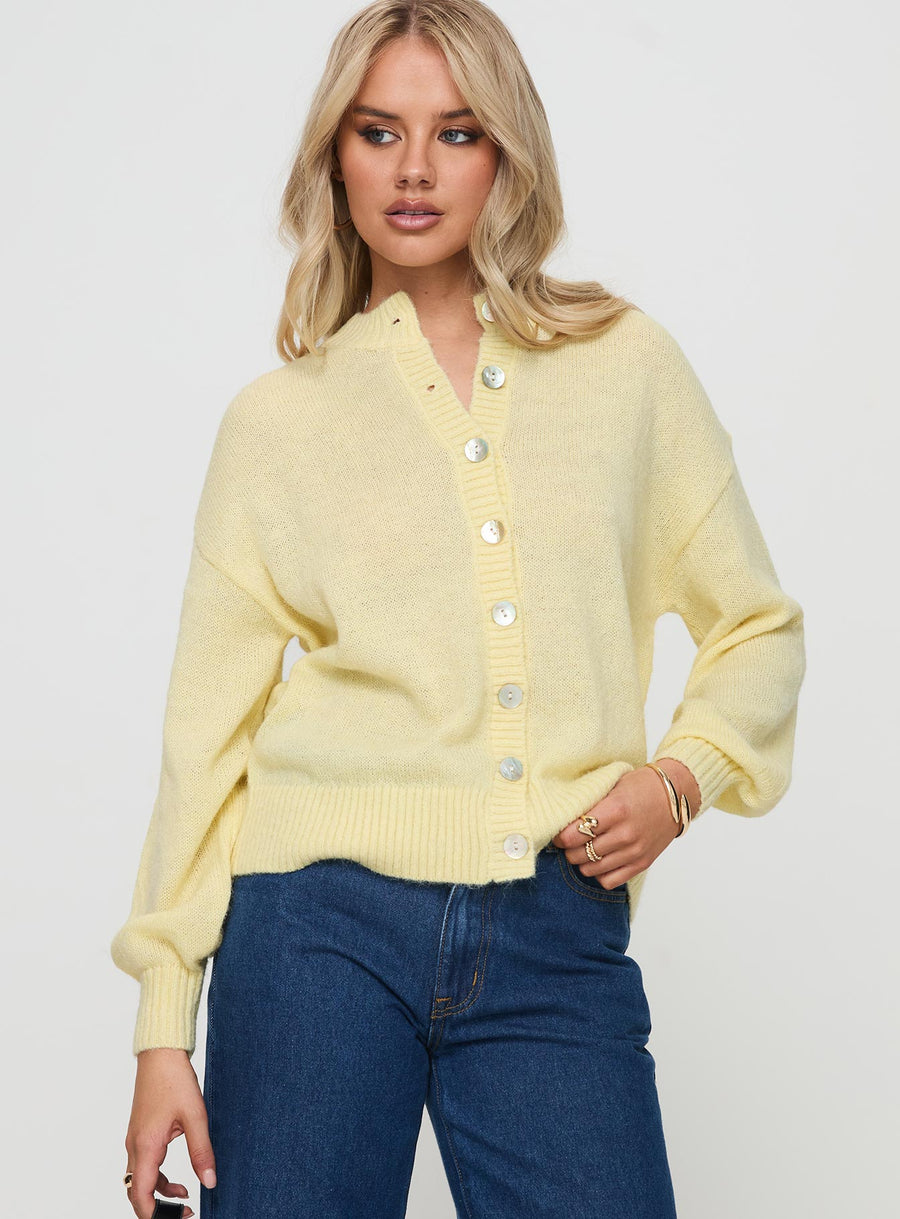 Sunbeam Cardigan Žlutá