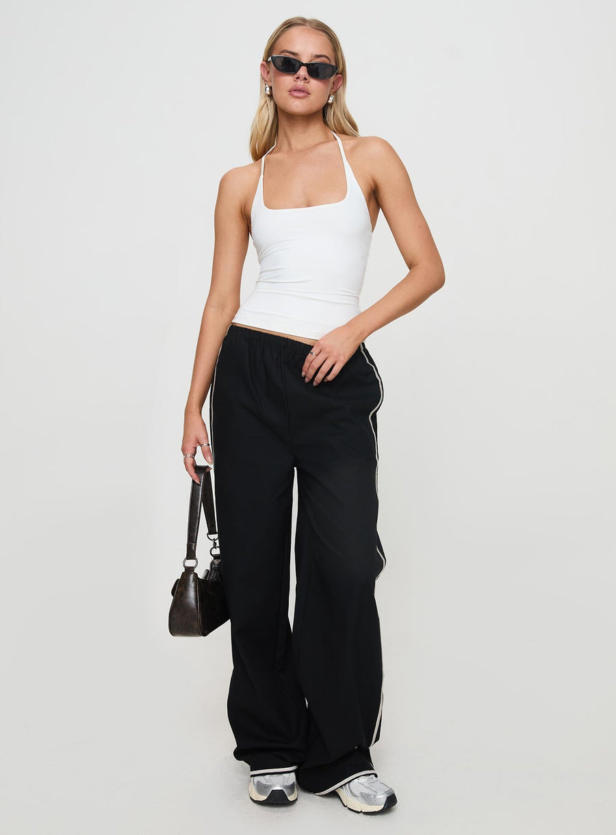 Ezekiel Top Bílá Halter Eko-Nylon