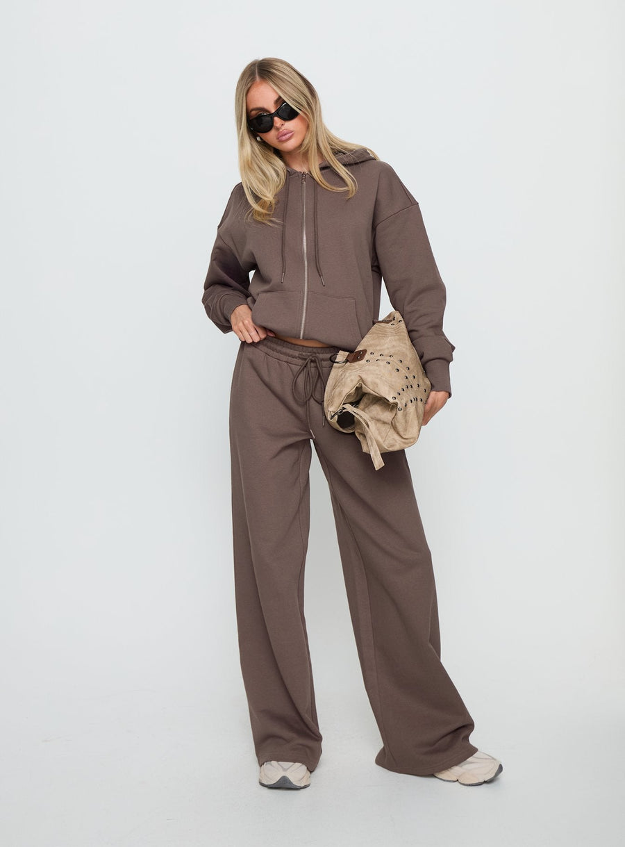 All Day Oversized mikina Mocca