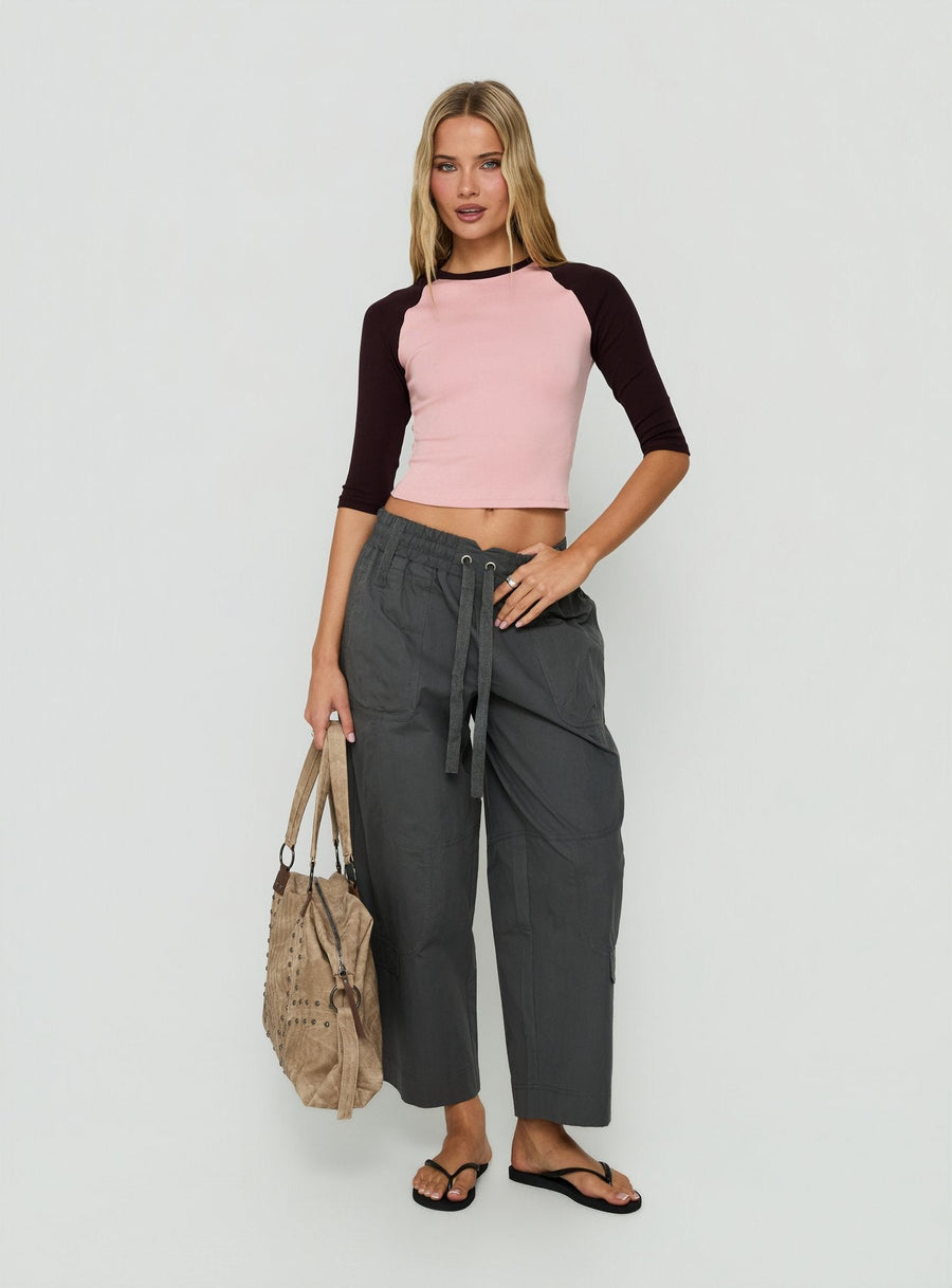 Fever Cargo kalhoty Šedá
