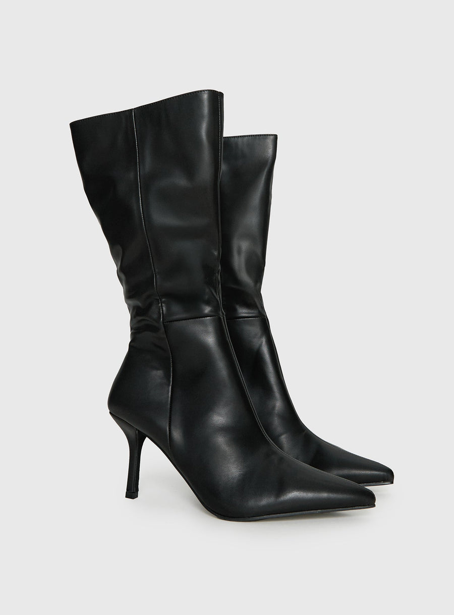 Elodiee Stiletto Kozačky Po Kolena