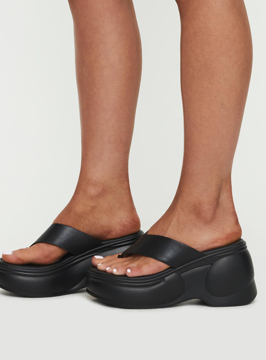 Katya Platformové Thong Podpatky