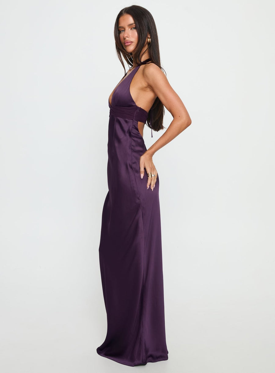 Odyssa Halter Maxi šaty