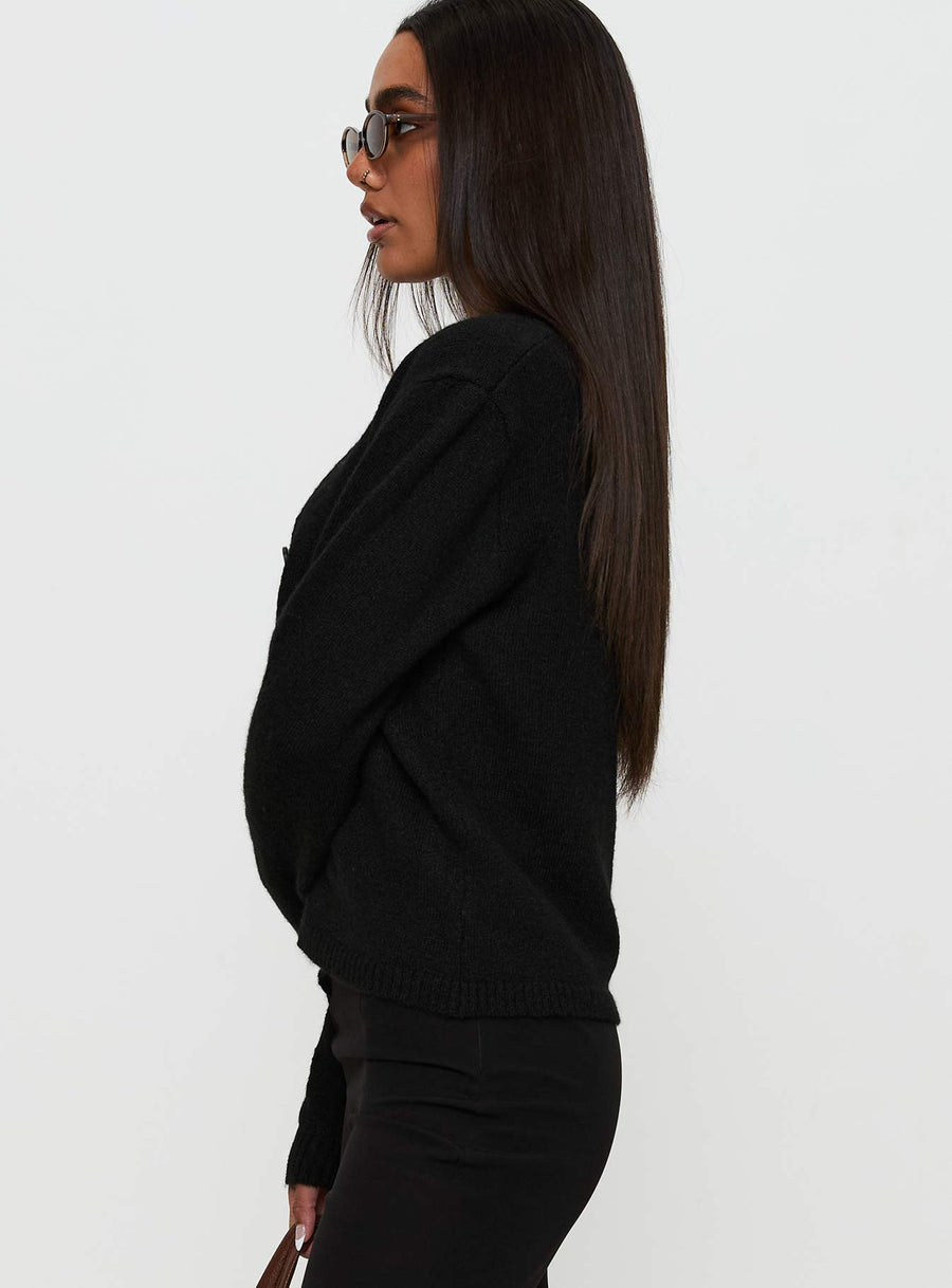 Denmark Cardigan Černá
