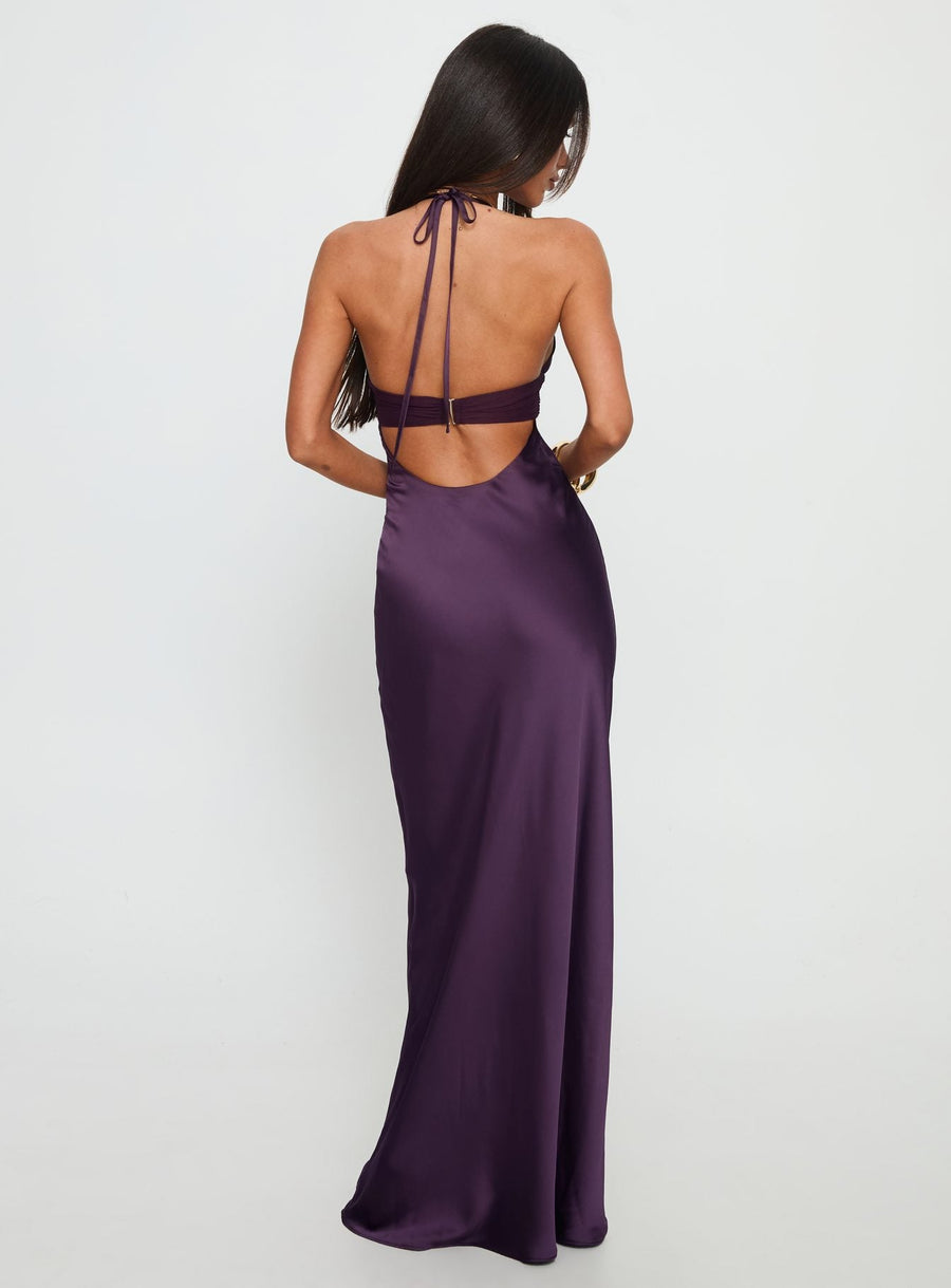 Odyssa Halter Maxi šaty