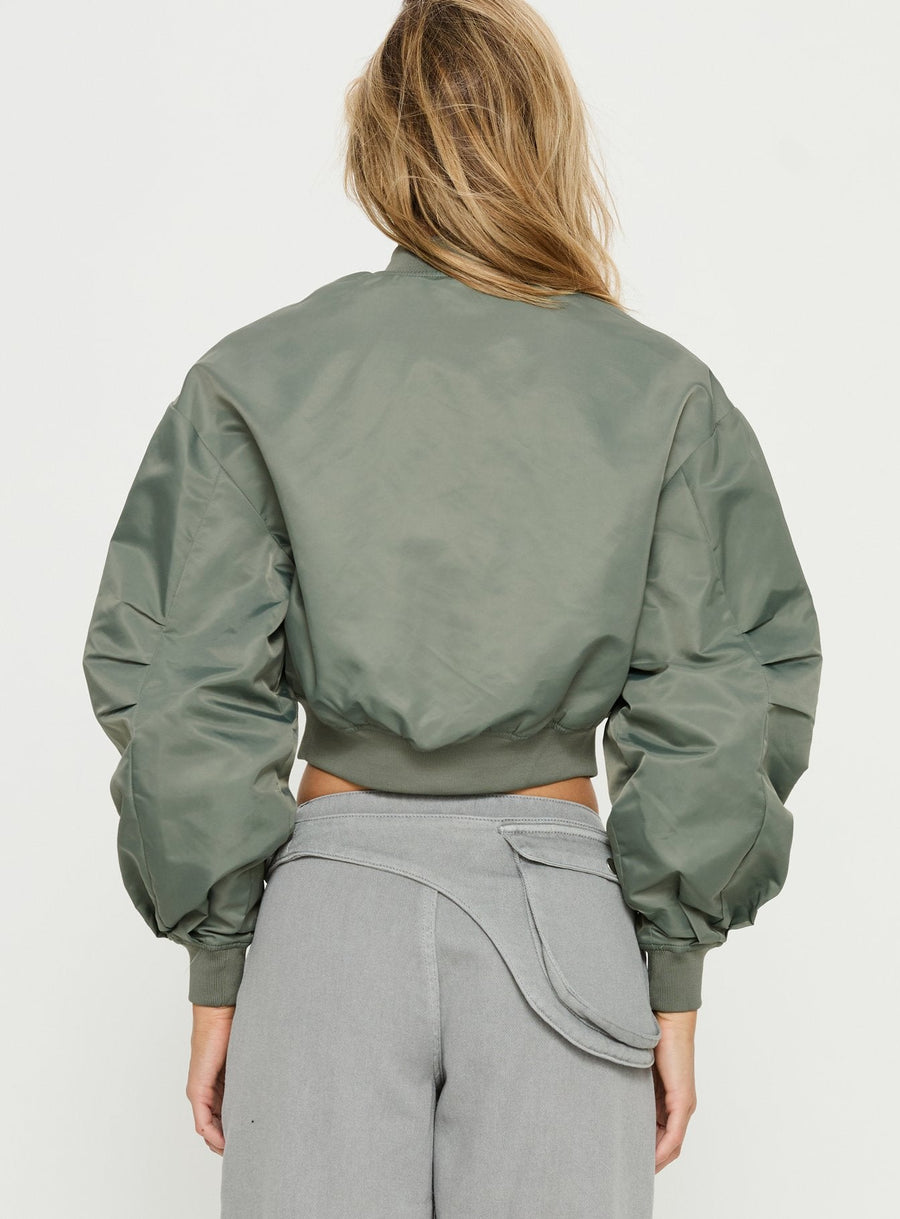 Thalya Bomber bunda Zelená
