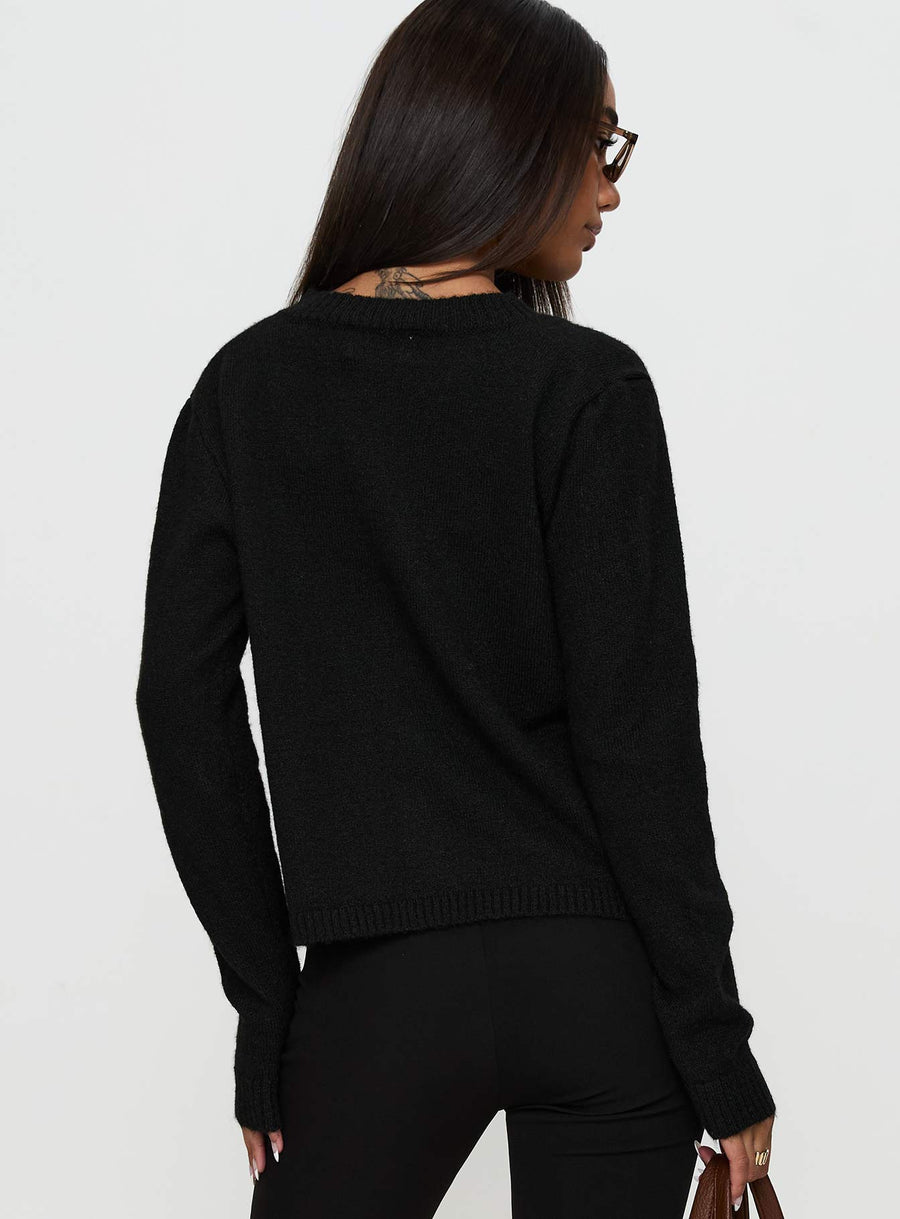 Denmark Cardigan Černá