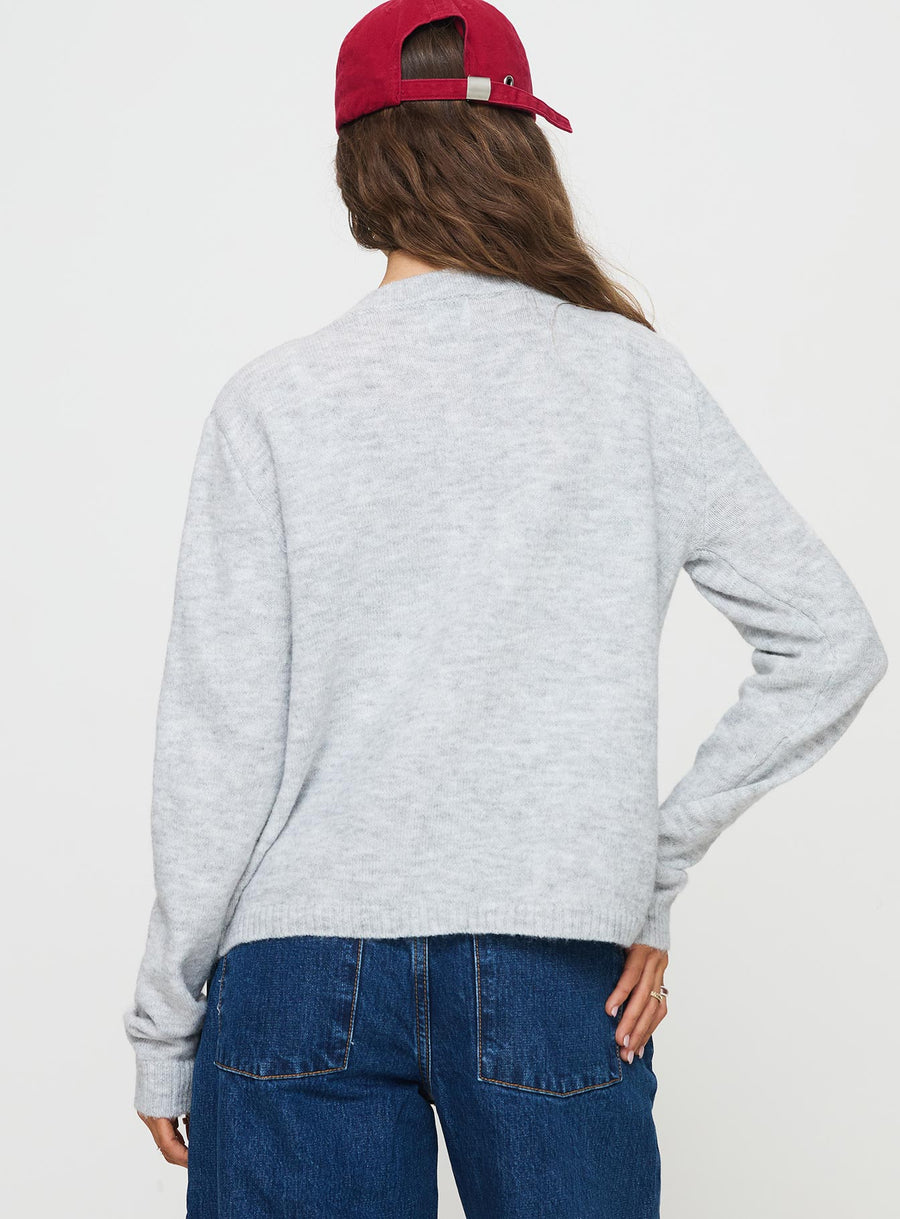 Denmark Cardigan Šedá
