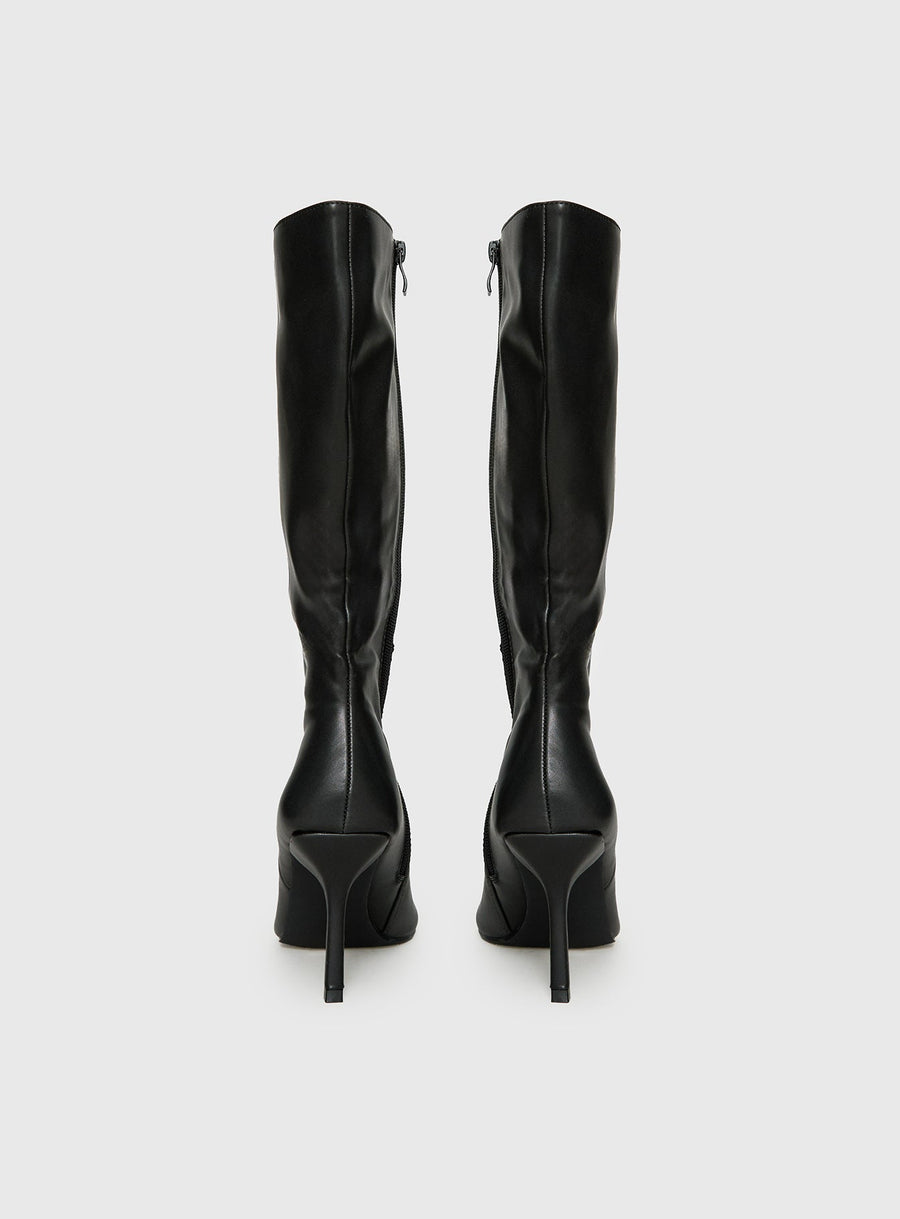 Elodiee Stiletto Kozačky Po Kolena