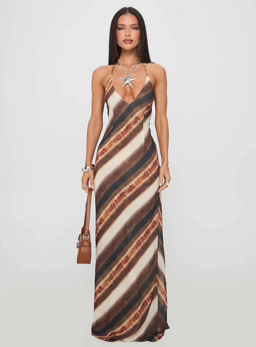 Esmira Halter Maxi Šaty