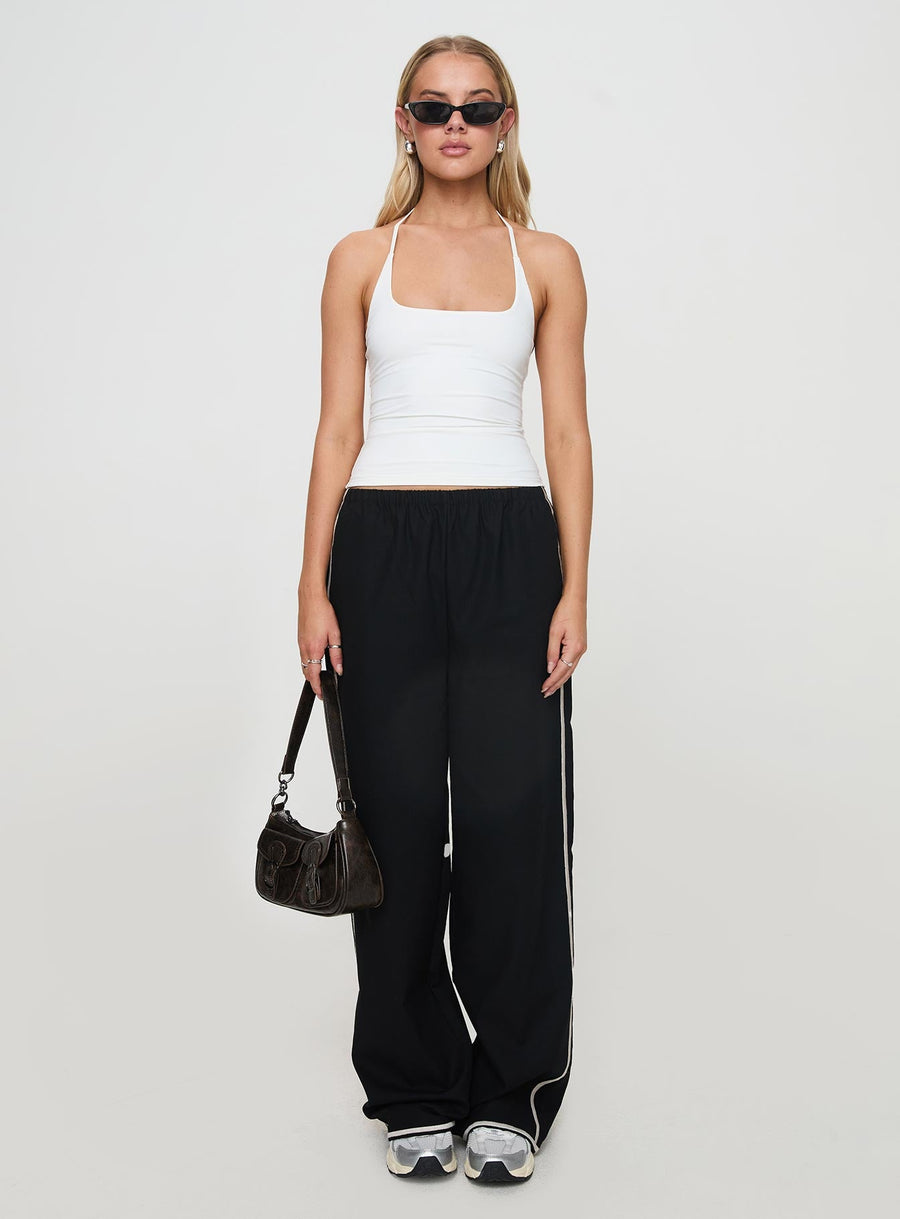 Ezekiel Top Bílá Halter Eko-Nylon
