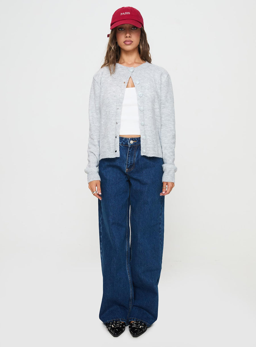 Denmark Cardigan Šedá