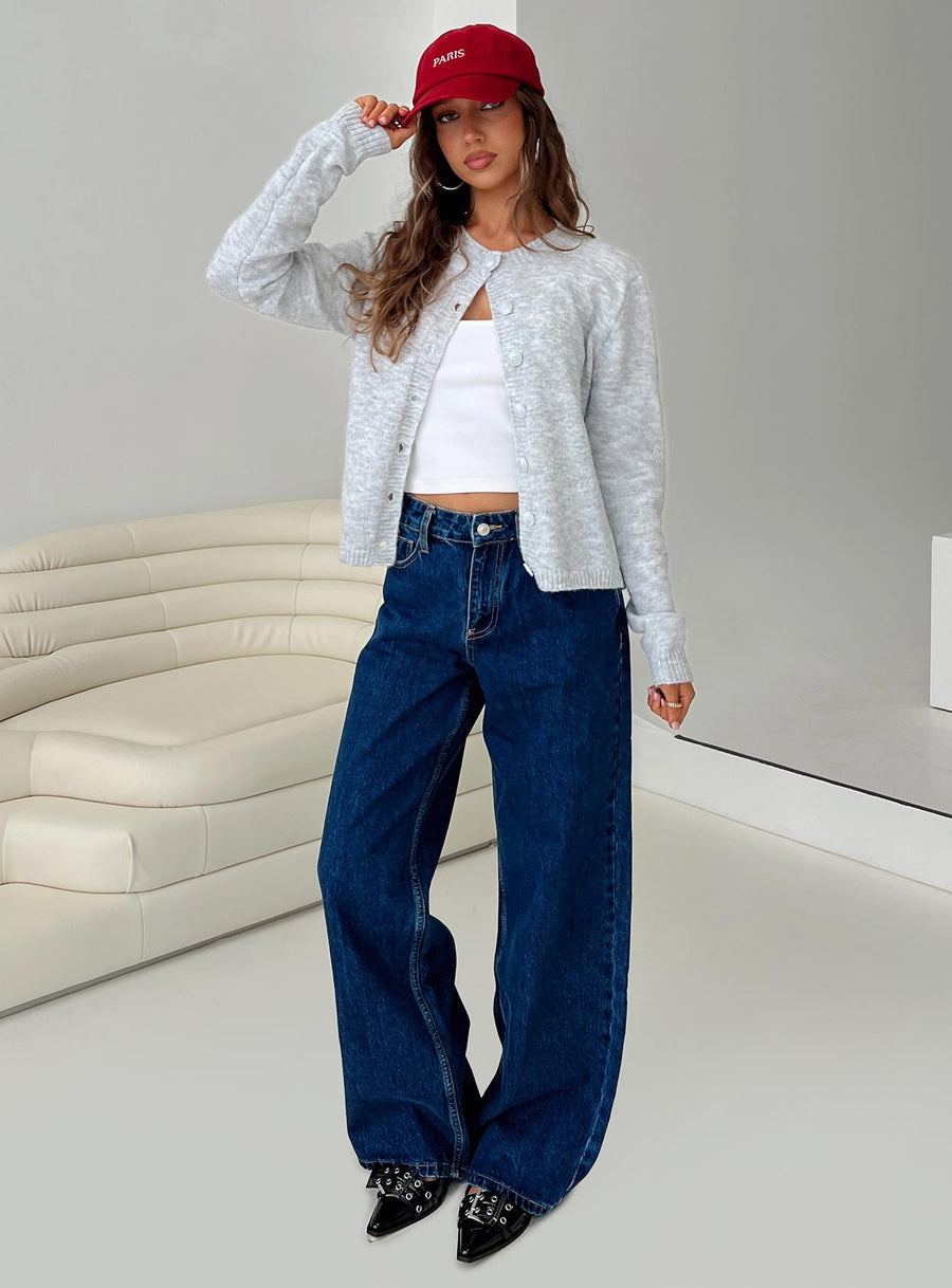 Denmark Cardigan Šedá